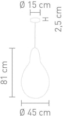 Sompex Pendelleuchte BOLHA 81cm