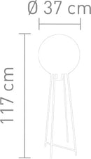 Sompex Stehlampe LANTAREN 117cm