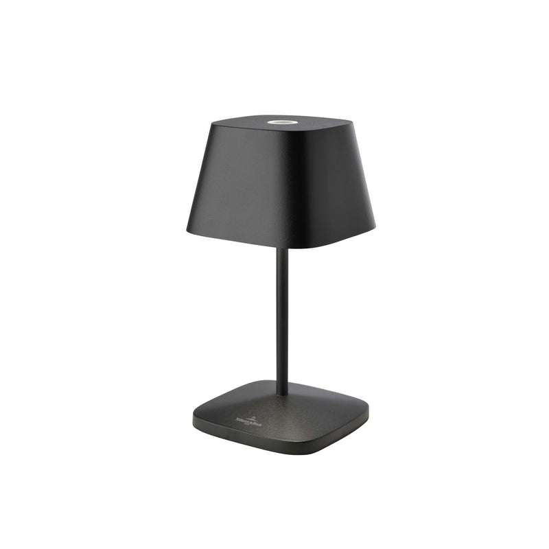 Villeroy boch table lamp with battery Naples 2.0 black