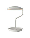 Sompex table lamp Versailles with mirror, white