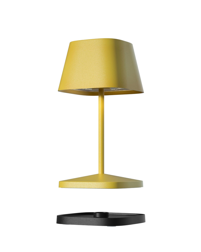 Lampe de table Villeroyboch avec batterie Naples 2.0, jaune