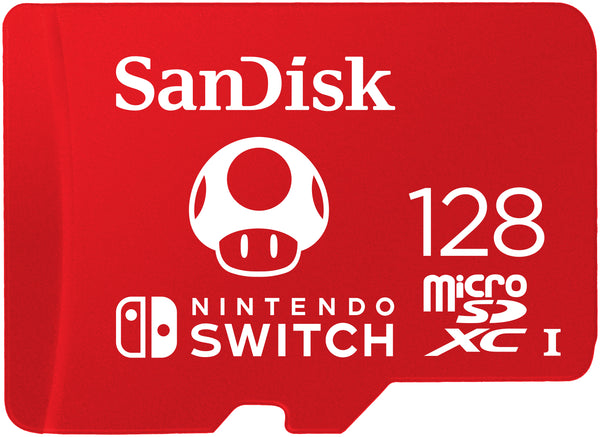 Switch MicroSDXC Nintendo Sandisk MicroSDXC 128GB MicroSDXC Nintendo Switch 128GB