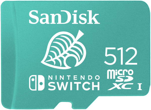 Switch Nintendo MicroSDXC Sandisk 512 GB MicroSDXC Nintendo Switch 512 GB