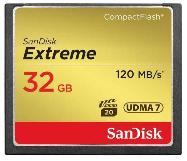 Sandisk Extreme 120MB/S CF 32GB Extreme 120MB/S CF 32GB