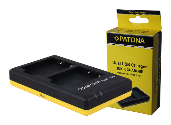 Chargement de Patona. Double charge USB NP-W126. Dual USB NP-W126