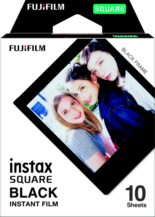 Fuji Instax Square 1x10 Black Frame Instax Square 1x10 Black Frame