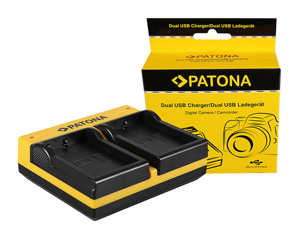 Patona Ladegerät Dual USB Nikon EN-EL9 Ladegerät Dual USB Nikon EN-EL9