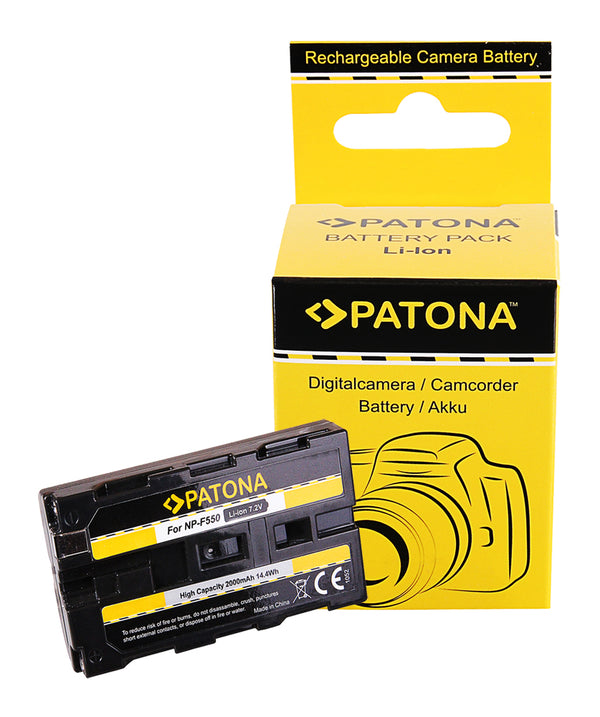 Patona Sony NP-F550 battery Sony NP-F550