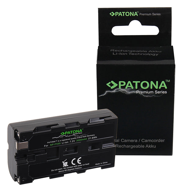 Patona Premium Sony NP-F550 batteria Premium Sony NP-F550
