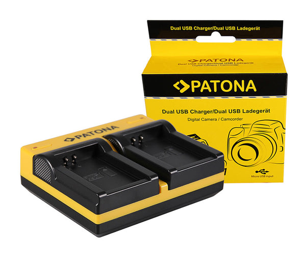 Caricatore Patona Dual USB Canon LP-E12 Caricatore Dual USB Canon LP-E12