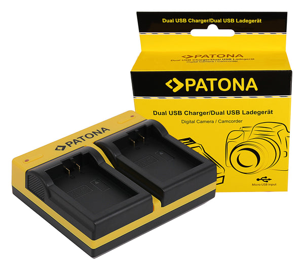 Patona Charger Dual USB Nikon EN-EL25 Charger Double USB Nikon EN-EL25