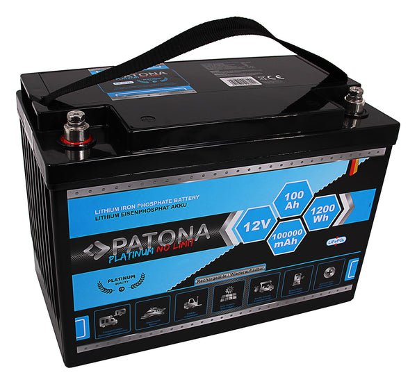 Patona Platinum Battery LiFePO4 12V/100Ah
