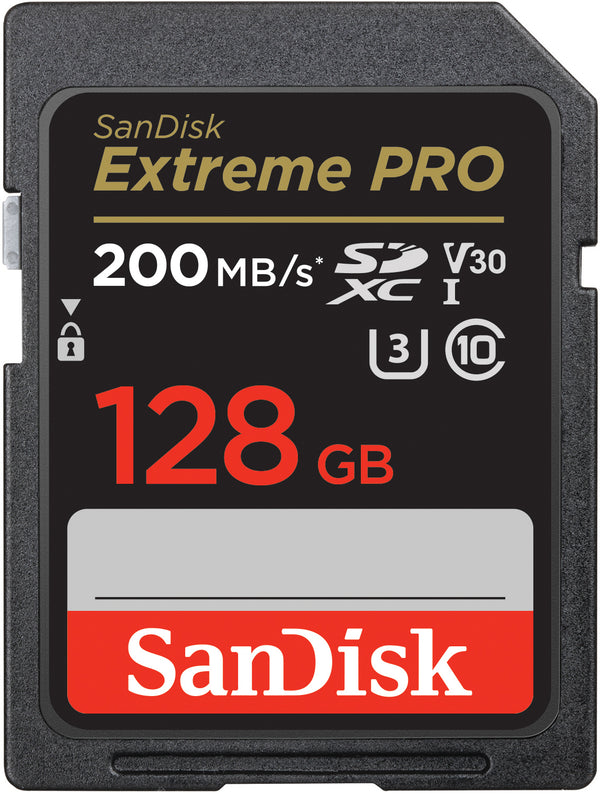 SANDISK EXTREME PRO 200MB / S SDXC 128 Go Extreme Pro 200 Mo / s SDXC 128 Go