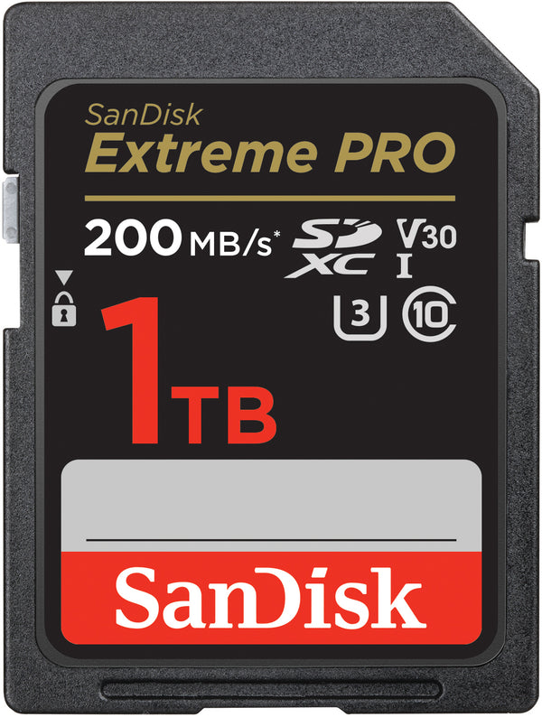 SANDISK EXTREME PRO 200MB / S SDXC 1TB EXTREME PRO 200MB / S SDXC 1TB