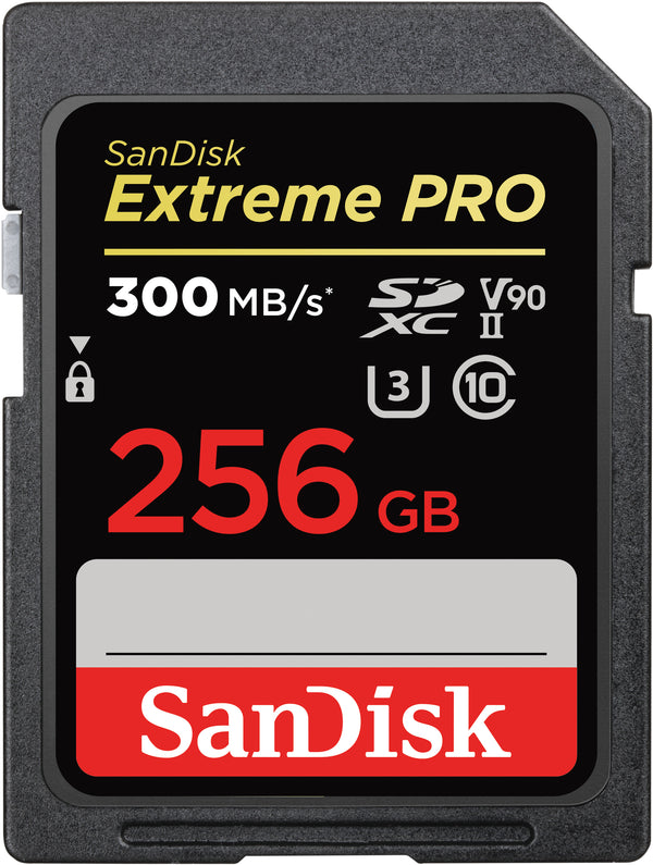 SANDISK EXTROLRO SDXC-II 256GB V90 Extreme SDXC-II 256 Go V90