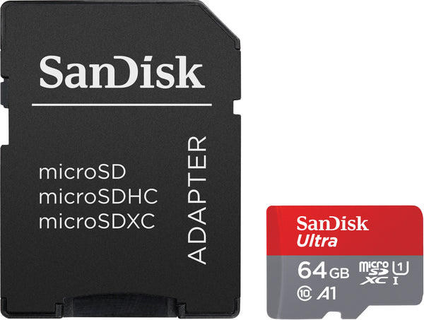 Sandisk Ultra 140MB/S MicroSDXC 64 GB Ultra 140MB/S MicroSDXC 64 GB