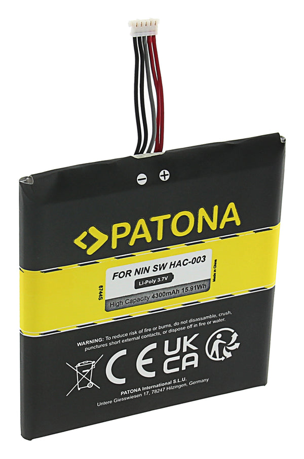 Patona Nintendo Switch HAC-003 Batteria Nintendo Switch HAC-003