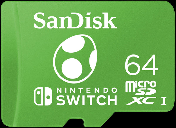 Switch Nintendo MicroSDXC Sandisk 64 GB MicroSDXC Nintendo Switch 64 GB