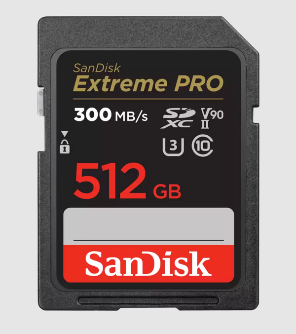 SANDISK EXTROSRO SDXC-II 512 V90 Extremro SDXC-II 512 V90