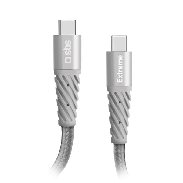SBS Ladekabel USB-C-auf-USB-C-Kabel Aramidfaser