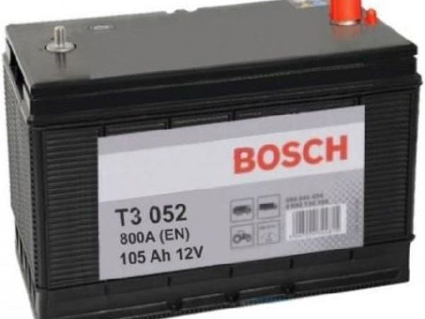 BOSCH Fahrzeugbatterie Starterbatterie Bosch 12V/105Ah/800A