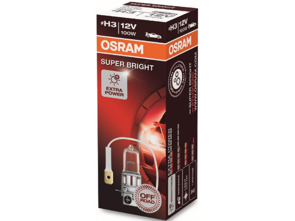 OSRAM replacement lamp light bulb H3 12V 100W PK22S