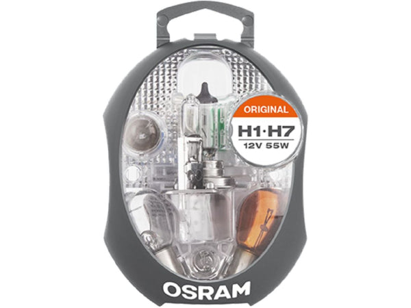 OSRAM replacement luminoid minibox H1/H7 Contents 7 incandescent lamps