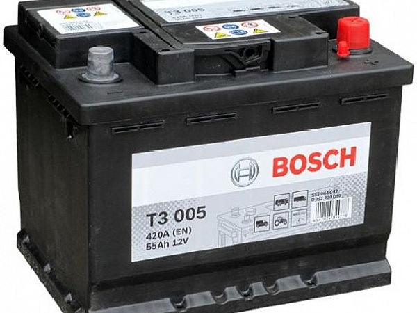 BOSCH Fahrzeugbatterie Starterbatterie Bosch 12V/55Ah/420A