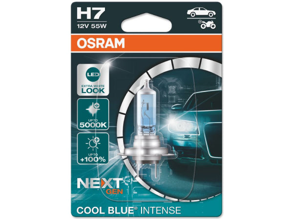 Les lampes de remplacement Osram cool bleu intense monoconte