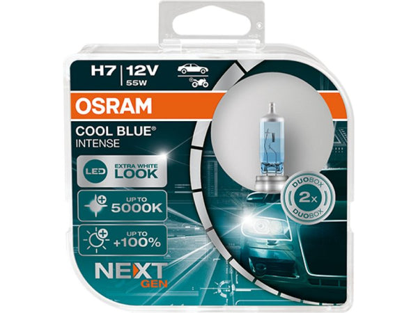 Osram replacement lamps Cool Blue Intense Duobox