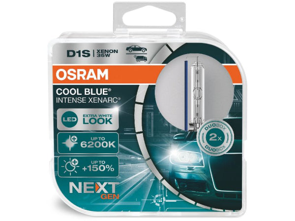 OSRAM replacement luminoid light lamps D1S Xenarc Duobox 12V 35W