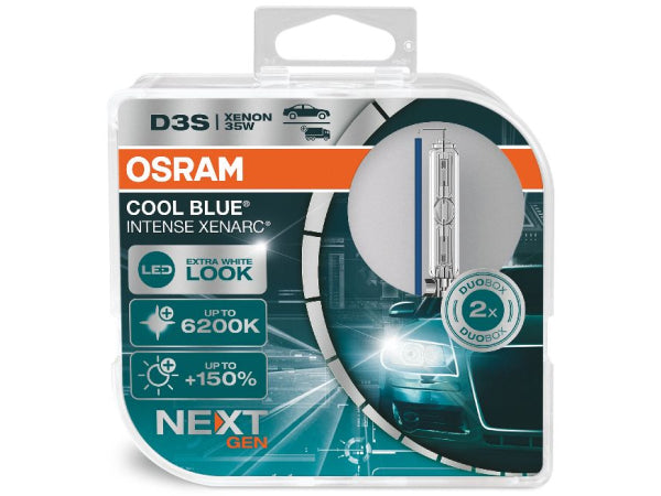 OSRAM Ersatzleuchtmittel Glühlampen D3S XENARC CBN Duobox 35W