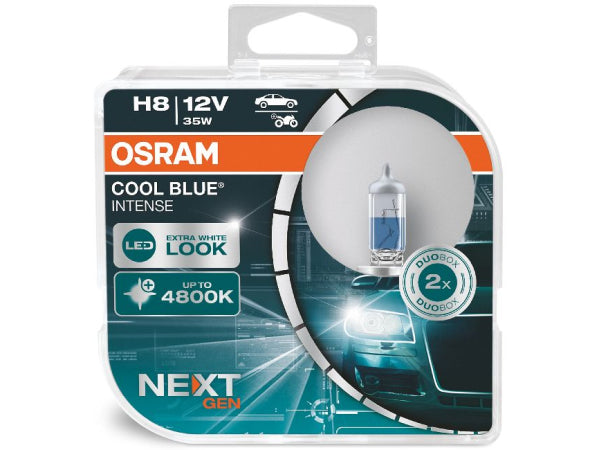 Les lampes de remplacement osram cool bleu intense (prochaine génération) Duobox