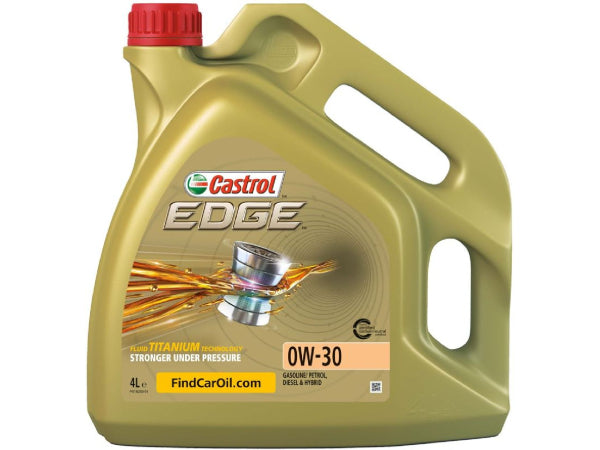 Castrol Oil Edge 0W30 Titanium completamente sintetico 4L