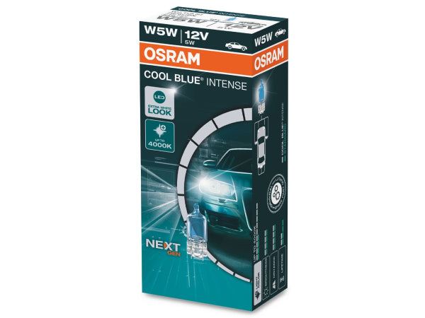 Osram replacement lamps Cool Blue Intense Halogen 12V 5W