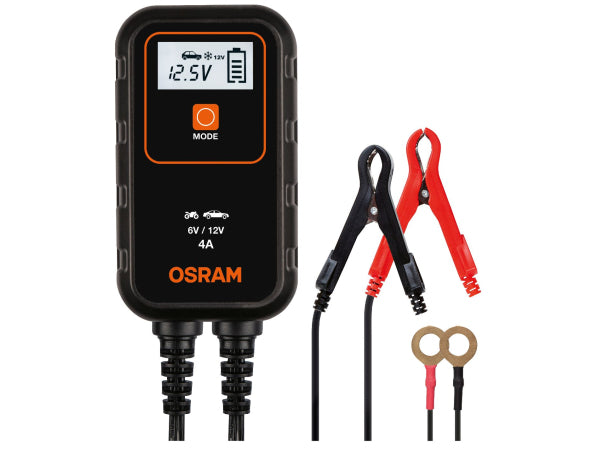 OSRAM Fahrzeugbatterie Ladegeräte Batterieladegerät 4A/6-12V