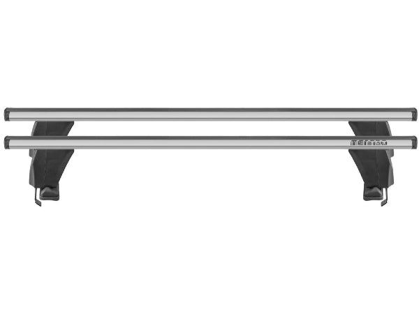 MENABO Carrier e accessori per tetto rastrellino delta xl set di argento 2 pezzi
