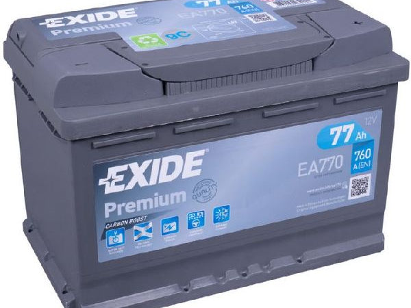 Exide Fahrzeugbatterie Premium 12V/77Ah/760A