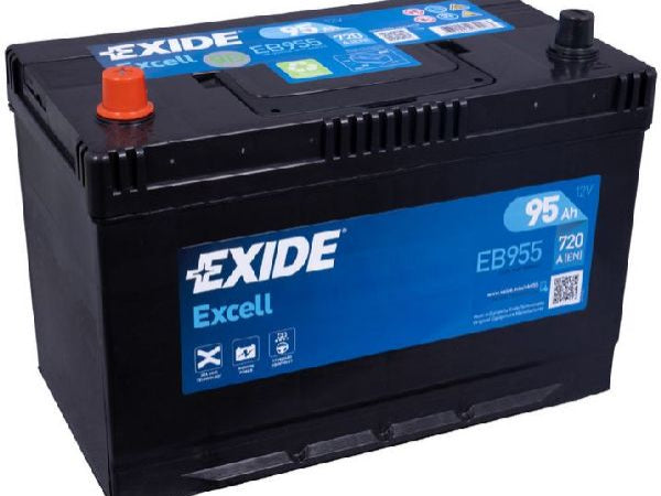 Exide vehicle battery Excell 12V/95AH/720A