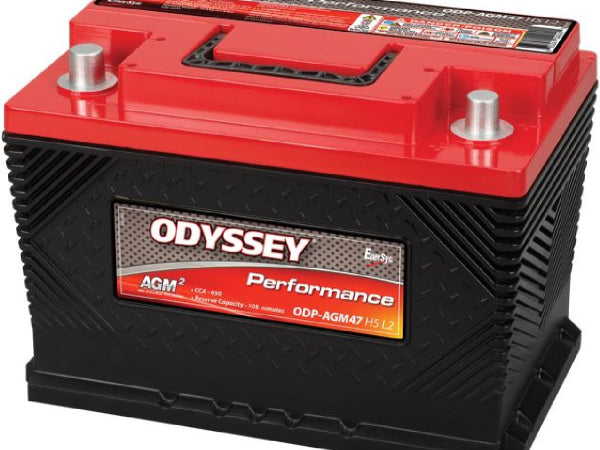 Batterie de batterie de véhicule Odyssey Batterie 12V / 62AH / 650A