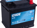EXIDE BATTERE DEL VEICOLO AVVIO STOP EFB 12V/55AH/540A