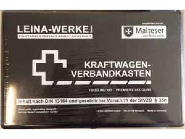 Malteser first aid set kfz association box DIN13164