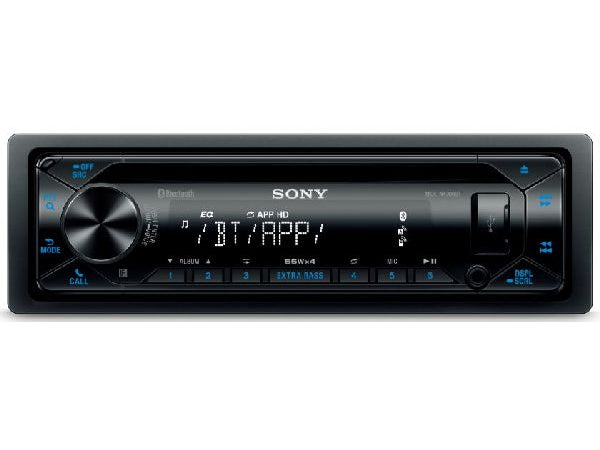 Sony vehicle HiFi CD-MP3 tuner black with Bluetooth