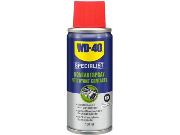 WD-40 Spécialiste des soins du corps Contact Spray Spray Can 100 ml