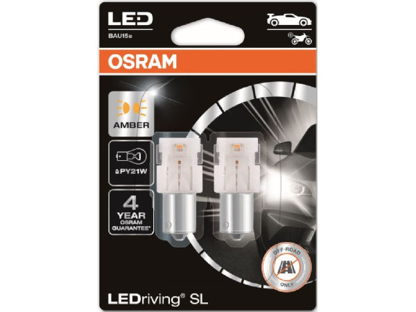 OSRAM replacement lamp 12V PY21W double blister