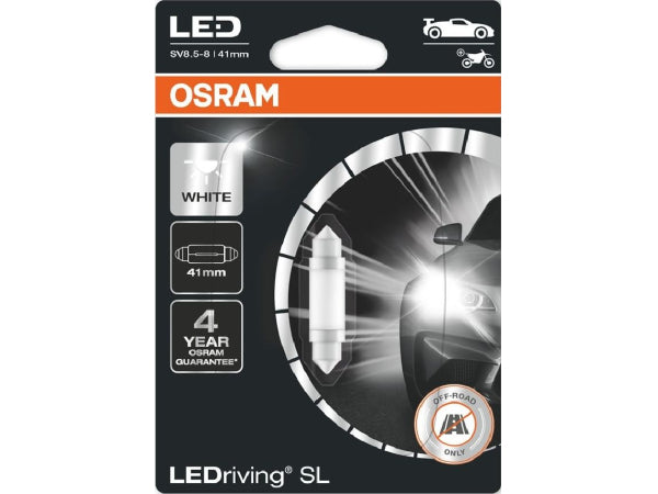 OSRAM replacement luminoid 6000K blister 12V 0.6W/41mm