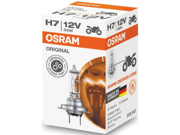 OSRAM Ersatzlampe H7 Motorcycle 12V 55W PX26d