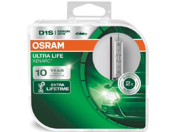 OSRAM Ersatzlampe Xenarc Ultra Life D1S Duobox 35W PK32d-2
