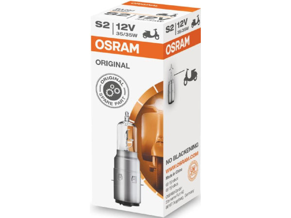OSRAM Ersatzleuchtmittel Glühlampe S2 12V 35/35W BA20d