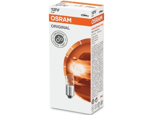 OSRAM replacement lamp light bulb 12V 5W Ba9s